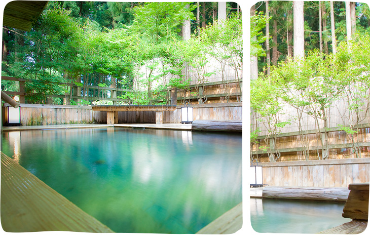 Open-air Onsen Baths